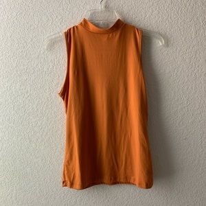 Hot Kiss Autumn Orange Tank Top